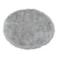 Tapis love shaggy cercle modèle 93600 argentin  cercle 120 cm