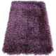 Tapis love shaggy modèle 93600 violet - Dimension au choix