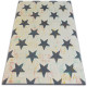 Tapis scandi 18209/063 - étoiles - Dimension au choix