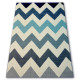 Tapis scandi 18248/371 - zigzag - Dimension au choix