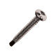 Vis inox A2 autoperceuse à tête cylindrique et empreinte carrée pour alu - Ø 4.2 x 32 mm - Boite de 500 - SCELL-IT - TCQN42032