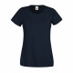 Tee-shirt femme fruit of the loom lady-fit valueweight - Taille et coloris au choix Marine