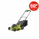 Tondeuse ryobi 36v maxpower - coupe 40cm - 1 batterie 6,0ah - 1 chargeur - rlm36x41h60pg