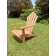 Bain de soleil adia type adirondack teck premium 