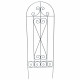 Treillis porte plantes en métal  40 x 120 cm