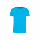 T-shirt bio150g col rond kariban - Couleur et taille au choix Turquoise