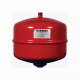 Vase d'expansion à membrane nu suspendu GITRAL MB18 - 18 litres 3.9 Bars - Raccord 3/4' - 130G001800