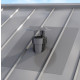 Sortie de toit Ventélia Poujoulat Bac acier ou couverture ondulée