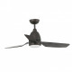 Ventilateur de plafond avec lumière marron fogo
