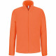 Veste micropolaire zippée falco kariban - Coloris et taille au choix Orange