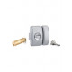 Verrou universel à bouton thirard cylindre languette hg5 + 3 clés - argent - 00080471