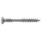 Vis à bois inox spax façade tête fraisée crantée avec double filetage torx 4,5x60 boîte de 100 pièces