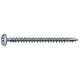 Vis à tête disque wirox filetage total torx zingué blanc grande longueur, ø 8 mm, longueur 120 mm, boîte de 50