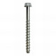 Vis BT - Tête hexagonale (TH) - Version INOX A4 - Boite de 100 pièces - Longueur au choix