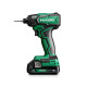 Visseuse à chocs 18V 1/4' 140 Nm (2x2.0 Ah) en HitCase - HIKOKI - avec 2 batteries 18V 2.2 Ah - chargeur - coffret - WH18DDWRZ 