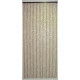 Rideau portière wood natural 90 x200 cm - Couleur au choix 
