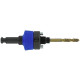 Arbre pilote Quick Click pour scie cloche de diam. 14 à 152 mm - TIVOLY - XT505220133