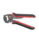 Pince à sertir automatique pour embouts de fils sertissage carré, avec tête de sertissage rotative - WIHA - 45223 