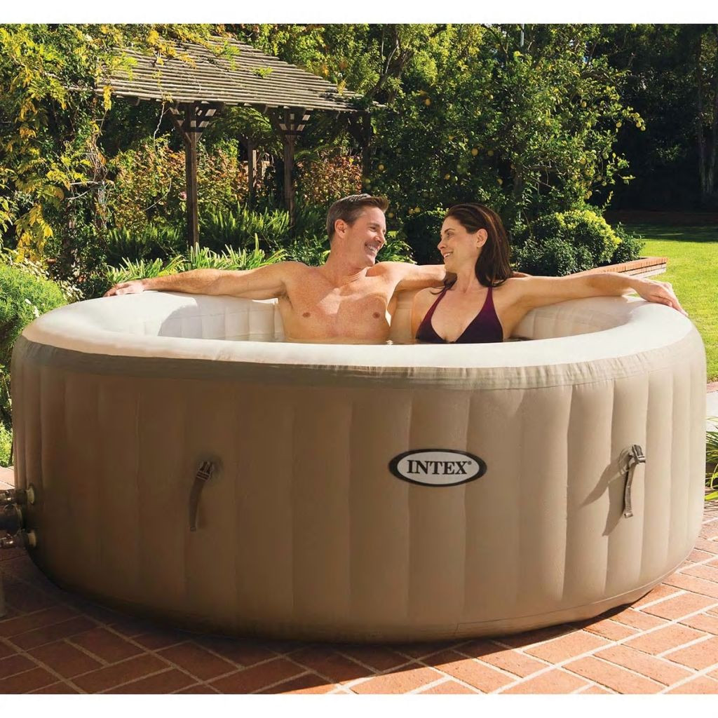 vidaxl vidaxl intex purespa spa gonflable avec massage a bulles 28404nl 196 x 71 cm distriartisan