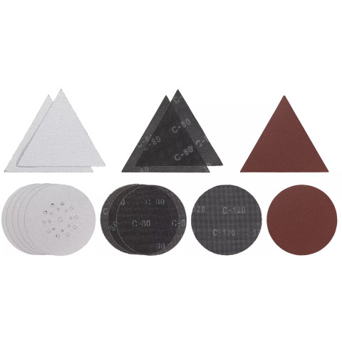 Jeu de mailles abrasives KWB pour ponceuse girafe - Dia225 - 15 pièces - EINHELL - 49491065