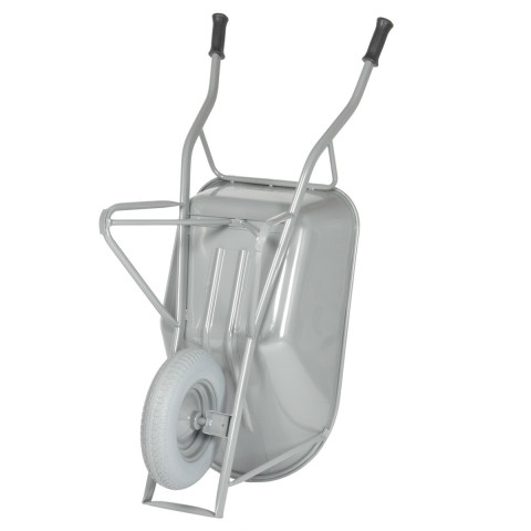 Brouette 80L, extra renforcée roue increvable, capacité 80 l