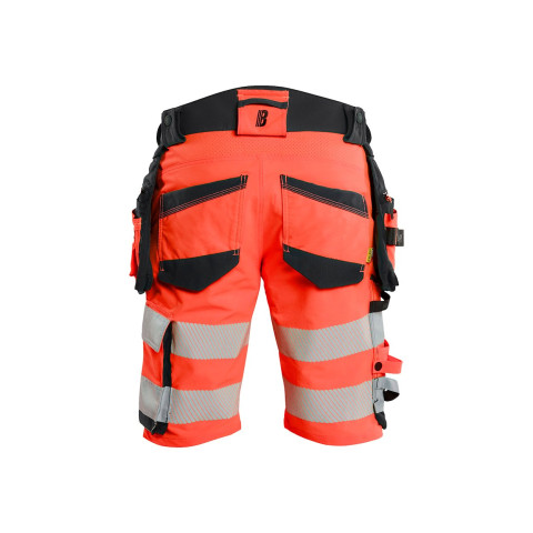 Short stretch 4D Haute-Visibilité avec poches flottantes détachables 11201648 - Couleur et taille au choix