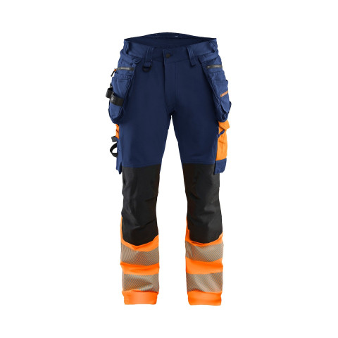 Pantalon stretch 4D haute-visibilité avec poches flottantes détachables 11251648 - Couleur et taille au choix