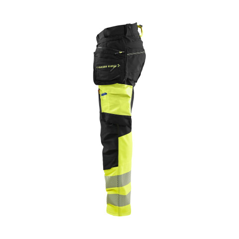 Pantalon stretch 4D haute-visibilité avec poches flottantes détachables 11251648 - Couleur et taille au choix