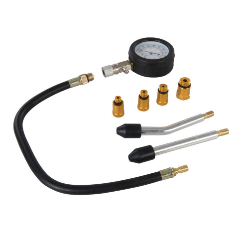 Compressiometre de moteur essence pour bougies de m10, 12, 14, 18