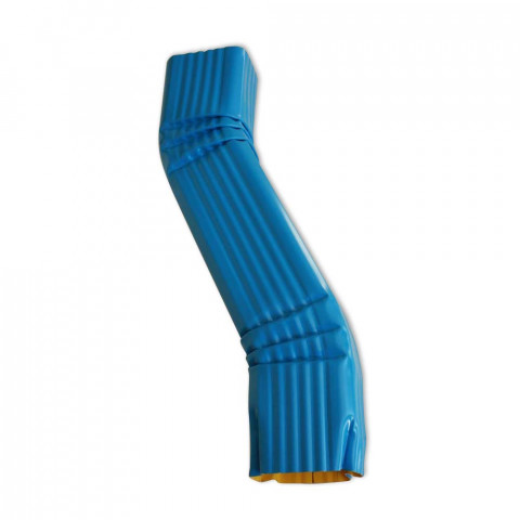 Dévoiement latéral gauche de 50 à 600 mm pour gouttière aluminium corniche 60 x 80 mm coloris au choix