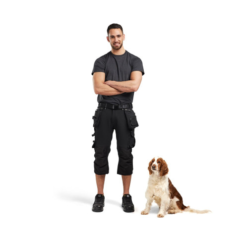 Pantacourt artisan stretch 4D 17971644 - Taille au choix