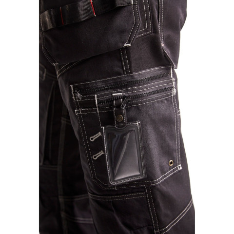 Pantalon X1500 polycoton Noir 15001380 - Taille au choix