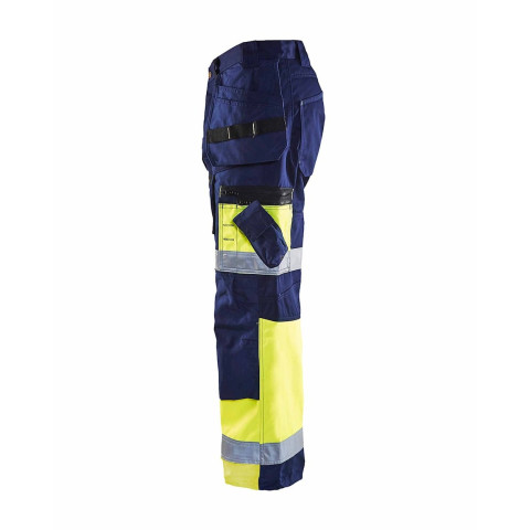 Pantalon artisan X1500 haute-visibilité avec poches flottantes 15081860 - Couleur et taille au choix