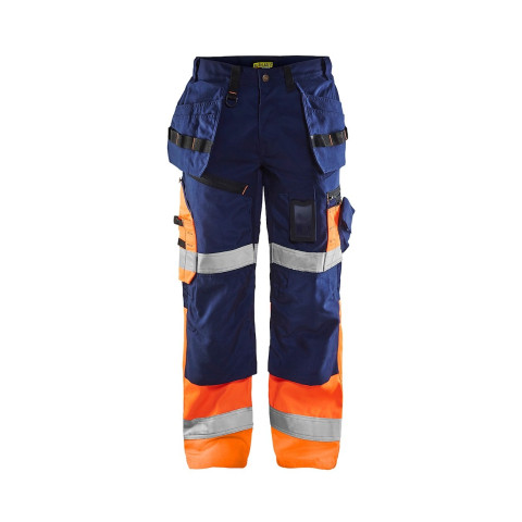 Pantalon artisan X1500 haute-visibilité avec poches flottantes 15081860 - Couleur et taille au choix