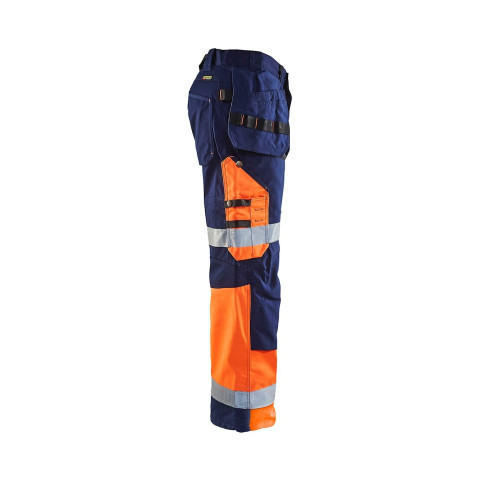 Pantalon artisan X1500 haute-visibilité avec poches flottantes 15081860 - Couleur et taille au choix