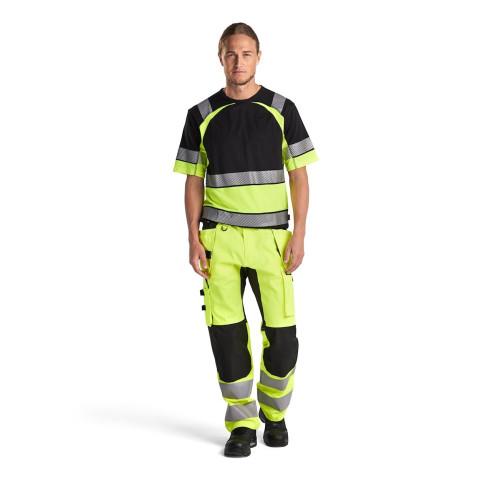 Pantalon artisan haute-visibilité stretch avec poches flottantes 15521811 - Couleur et taille au choix