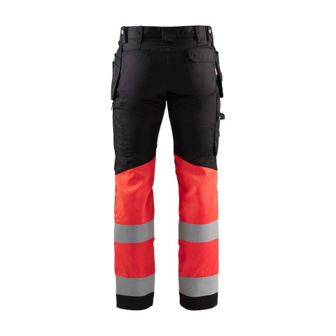 Pantalon artisan haute-visibilité stretch à poches flottantes et genoux préformés 15581811 - Couleur et taille au choix