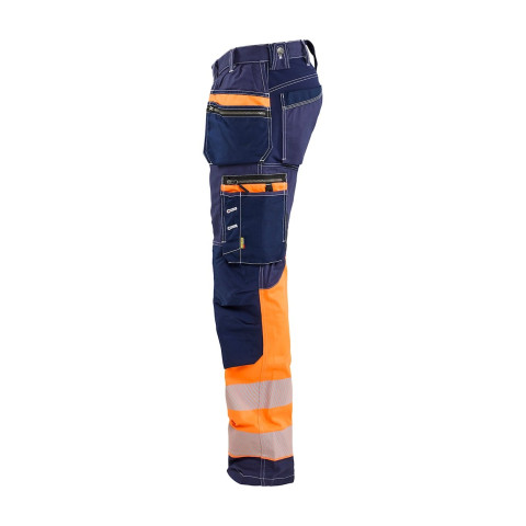 Pantalon stretch haute-visibilité coton avec poches flottantes 17941370 - Couleur et taille au choix