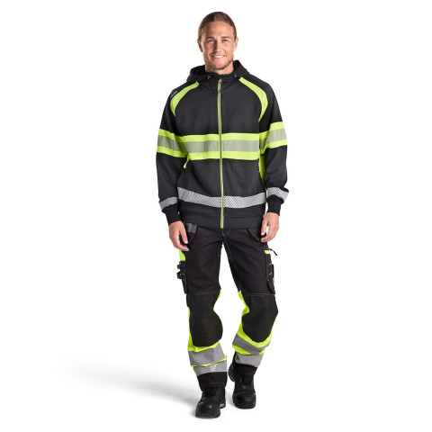 Pantalon stretch haute-visibilité coton avec poches flottantes 17941370 - Couleur et taille au choix