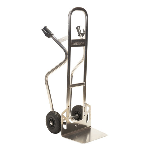 Diable aluminium charge 350kg, bavette 450x300