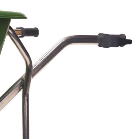 Brouette Noka 160 en aluminium roue anti-crevaison
