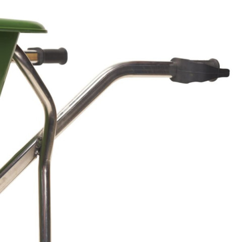 Brouette Noka 160 en alu avec roue pneumatique