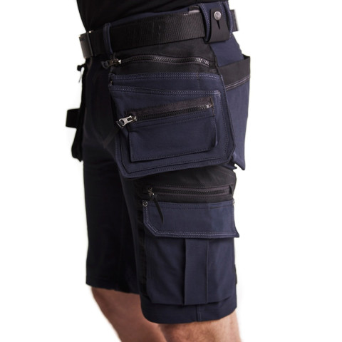 Short X1900 stretch 4D avec poches flottantes 19881644 - Couleur et taille au choix