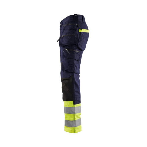 Pantalon artisan haute-visibilité +stretch avec poches flottantes 19941330 - Couleur et taille au choix