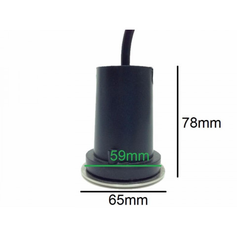 Spot extérieur encastrable sol led 3w ip65 45 - couleur eclairage au choix