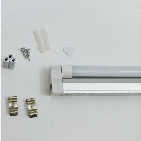 Réglette led t5 9w 60cm - couleur eclairage au choix