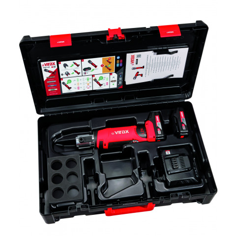 Sertisseuse L2X 18V + 2 batteries sans pince mère - 253570