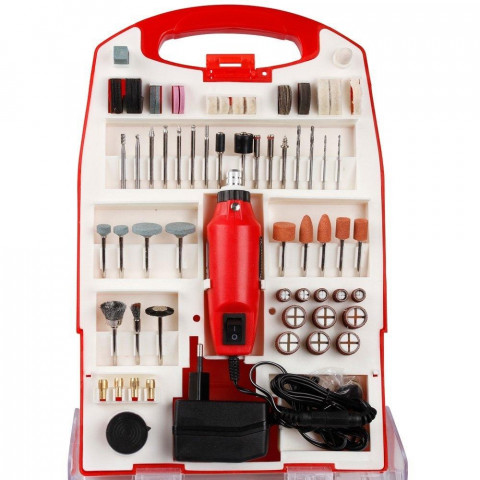 Coffret mini-ponceuse multifonctions 120 accessoires helloshop26 3401049
