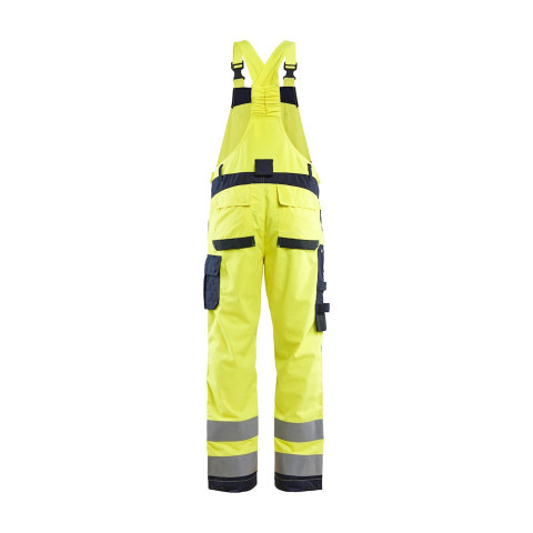 Salopette multinormes inhérent Jaune-Fluo/Marine 28891512 - Taille au choix