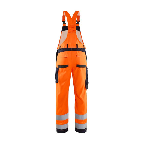 Salopette multinormes inhérent Orange-Fluo/Marine 28891513 - Taille au choix
